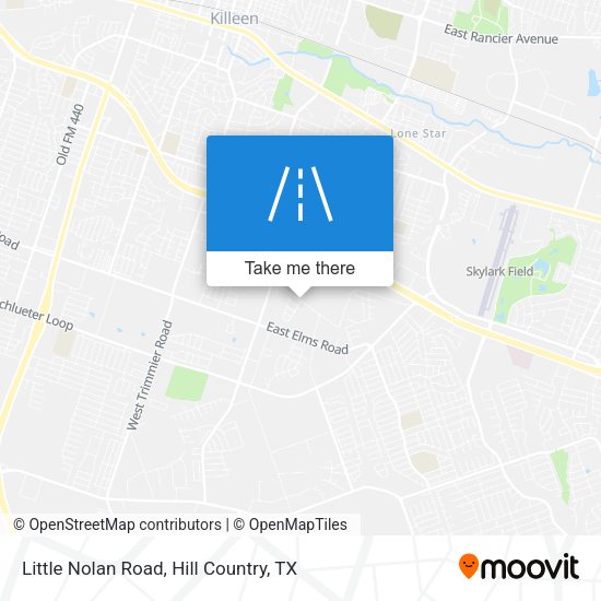 Little Nolan Road map