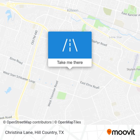 Mapa de Christina Lane