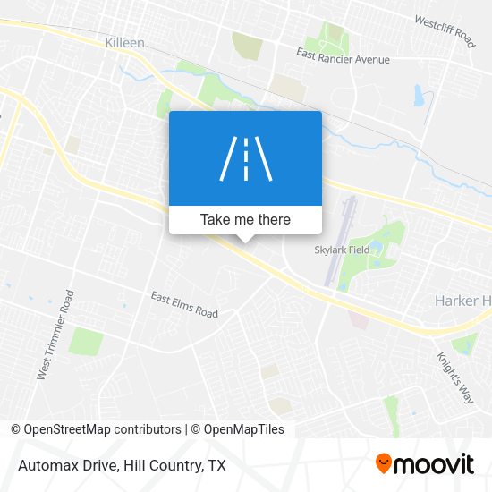 Mapa de Automax Drive