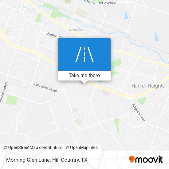 Mapa de Morning Glen Lane