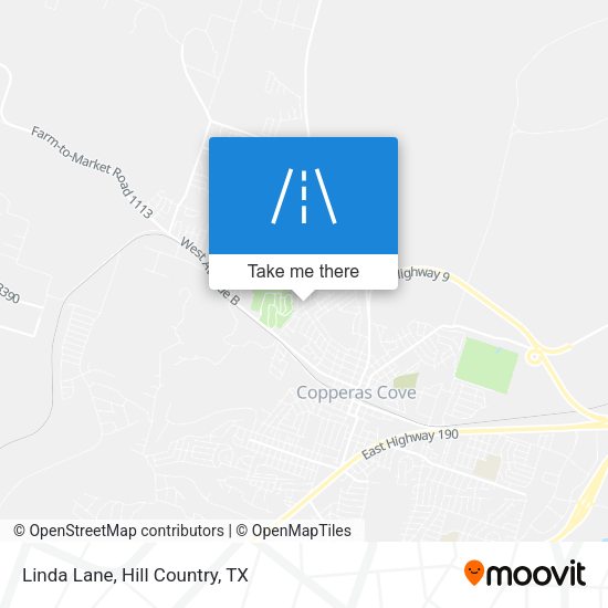 Mapa de Linda Lane