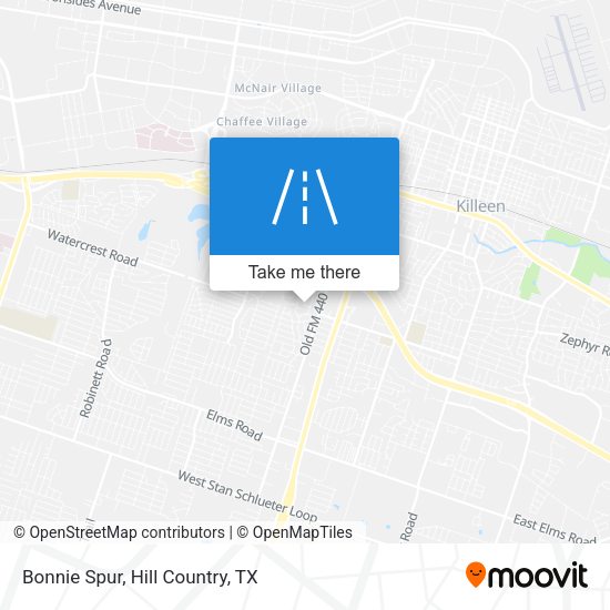 Mapa de Bonnie Spur
