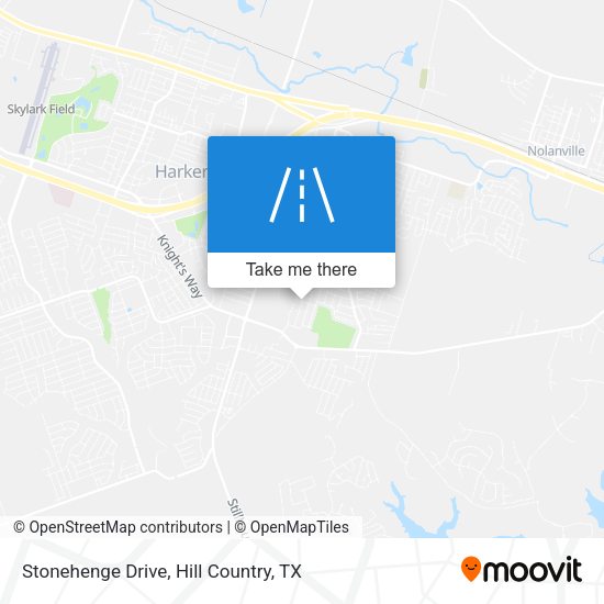 Stonehenge Drive map