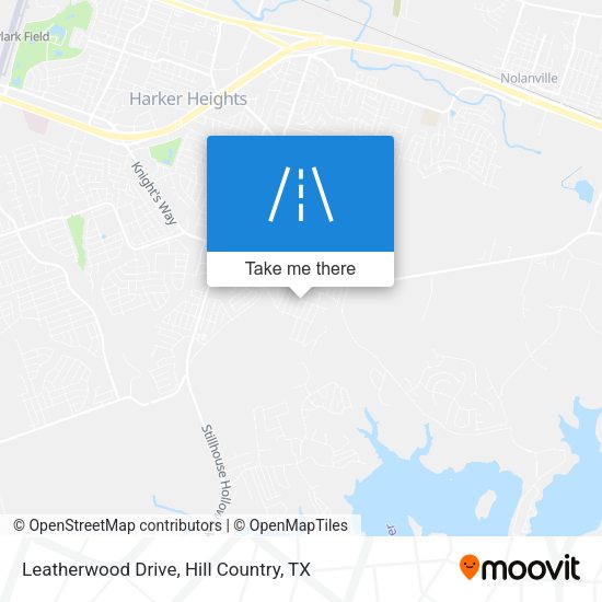 Leatherwood Drive map