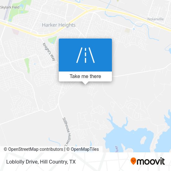 Loblolly Drive map