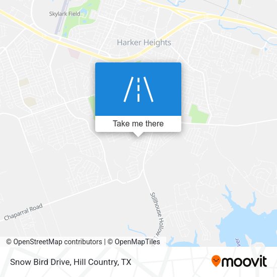 Mapa de Snow Bird Drive