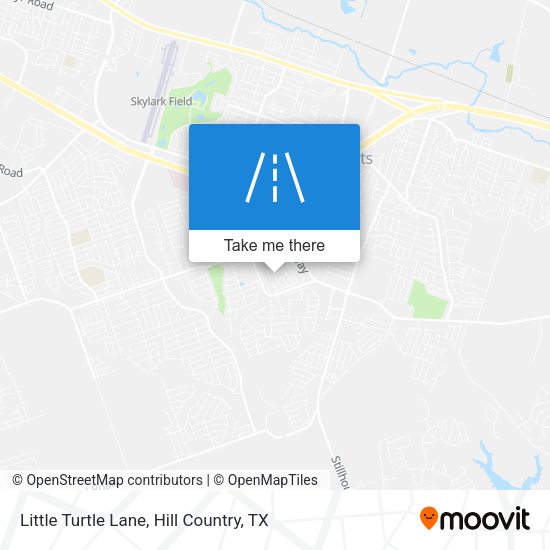 Little Turtle Lane map