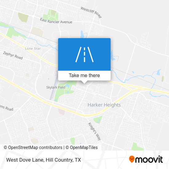 Mapa de West Dove Lane