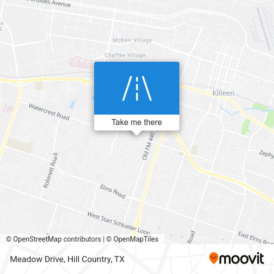 Meadow Drive map