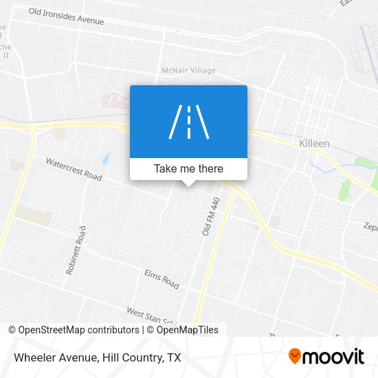 Wheeler Avenue map