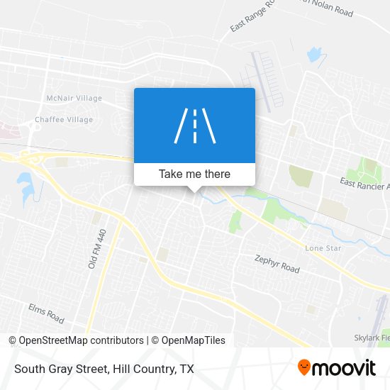 South Gray Street map