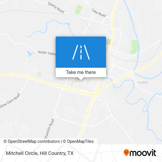 Mapa de Mitchell Circle
