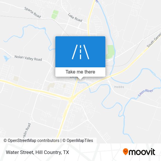 Mapa de Water Street