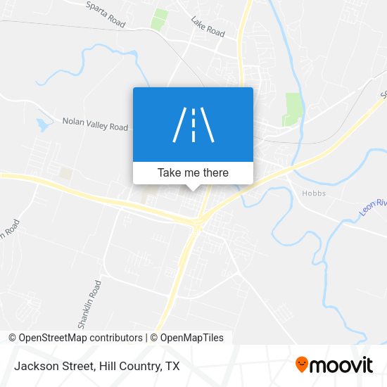 Jackson Street map