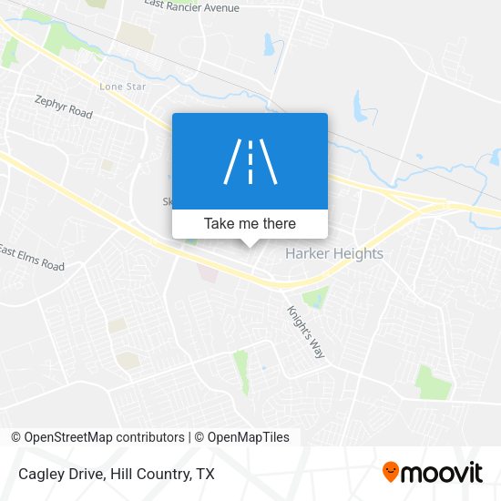Mapa de Cagley Drive