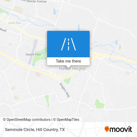 Mapa de Seminole Circle