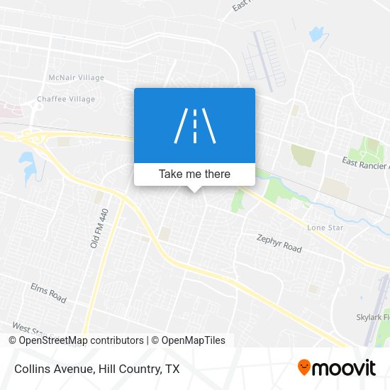 Collins Avenue map