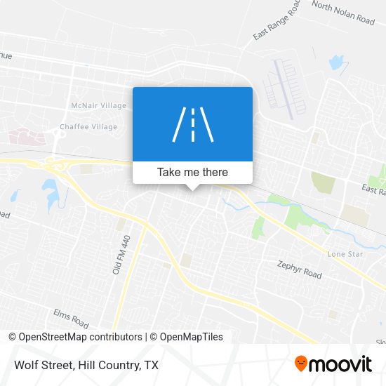 Mapa de Wolf Street
