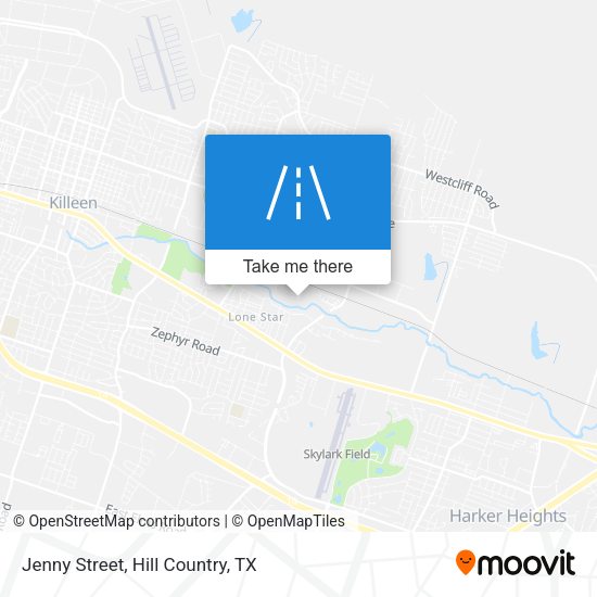 Mapa de Jenny Street