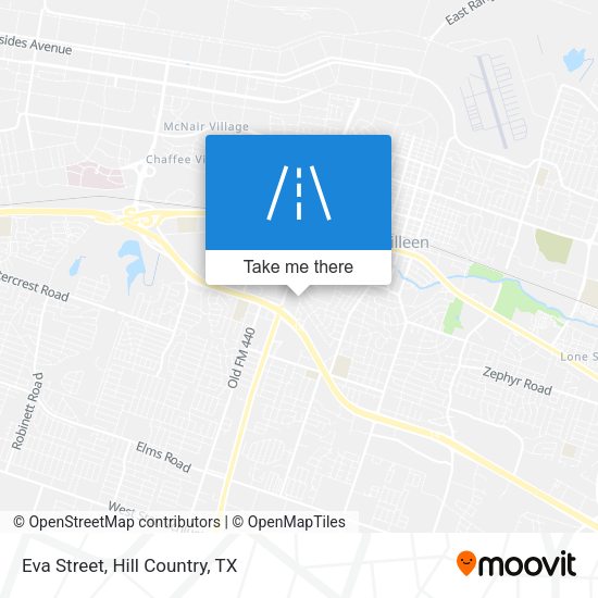 Mapa de Eva Street
