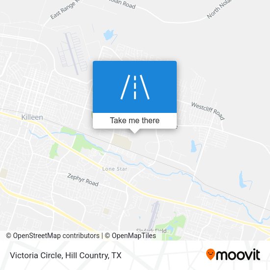 Victoria Circle map