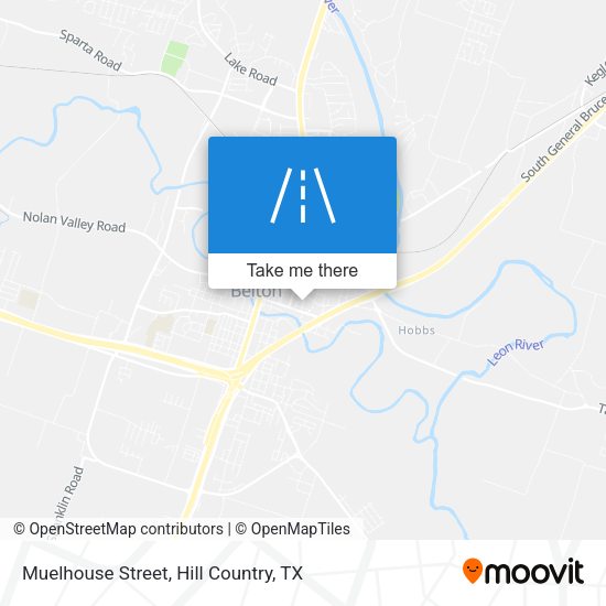 Muelhouse Street map
