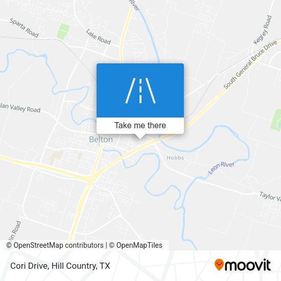 Mapa de Cori Drive