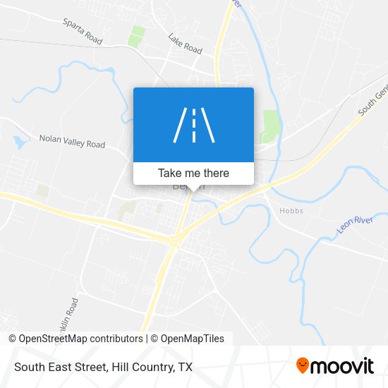 South East Street map