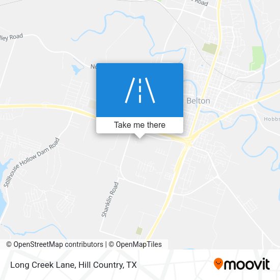 Long Creek Lane map