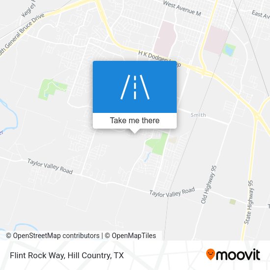 Mapa de Flint Rock Way
