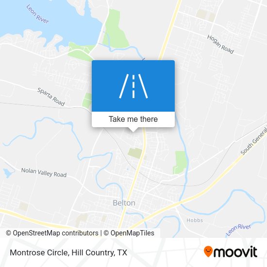 Montrose Circle map