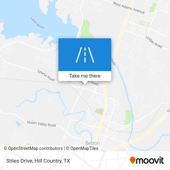 Mapa de Stiles Drive