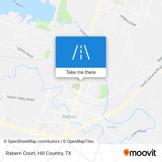 Mapa de Rabern Court