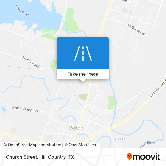 Mapa de Church Street
