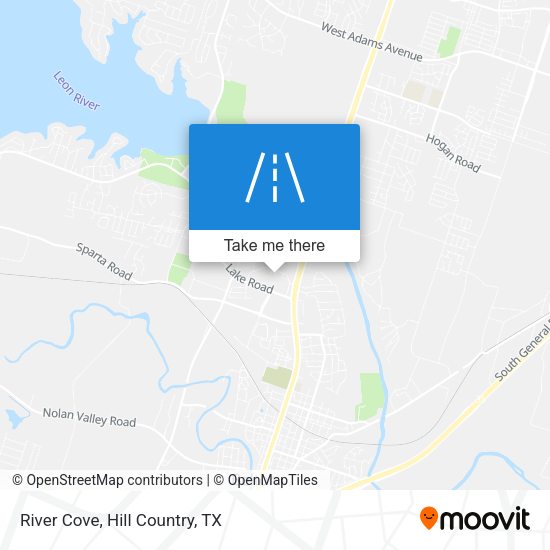 Mapa de River Cove