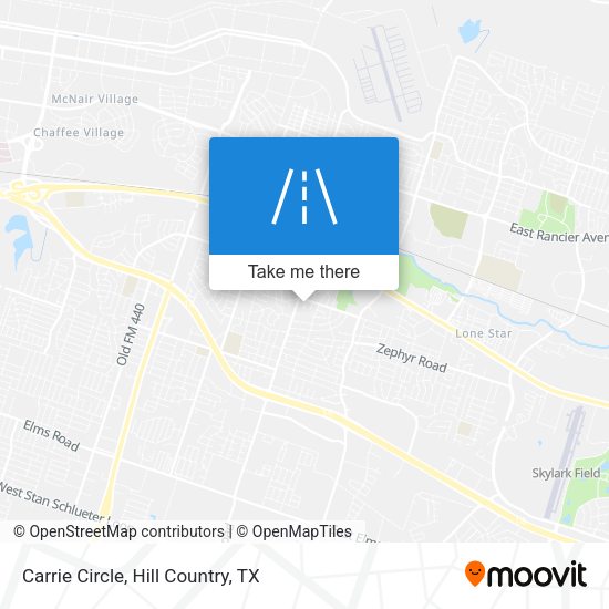 Mapa de Carrie Circle