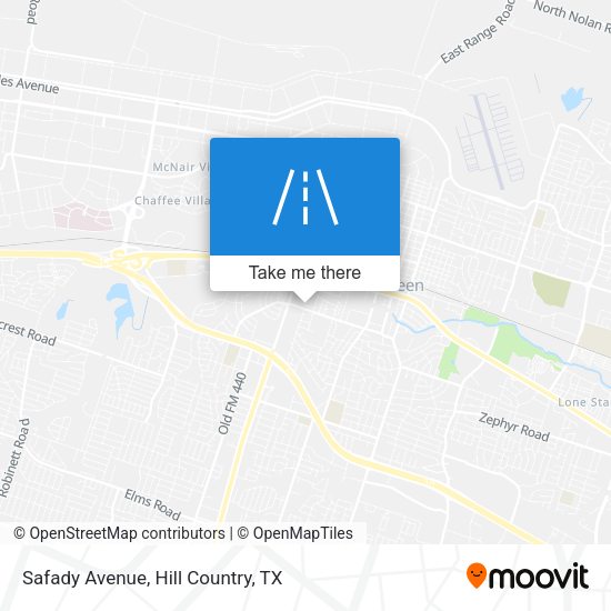 Mapa de Safady Avenue