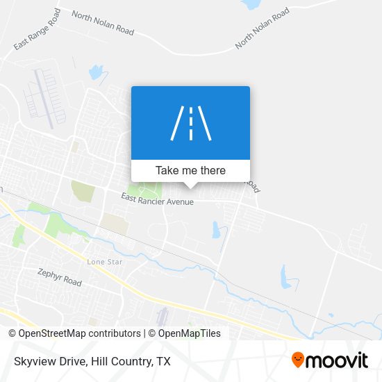 Mapa de Skyview Drive