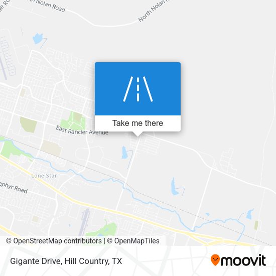 Mapa de Gigante Drive