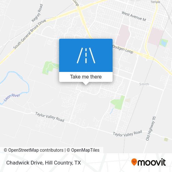 Mapa de Chadwick Drive
