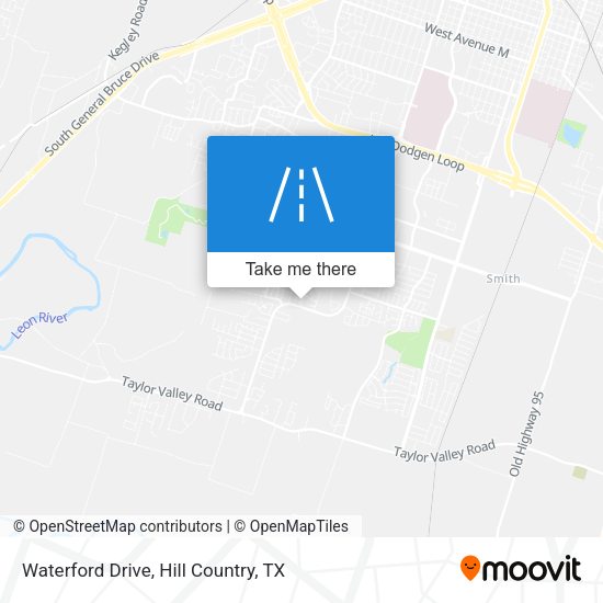 Waterford Drive map