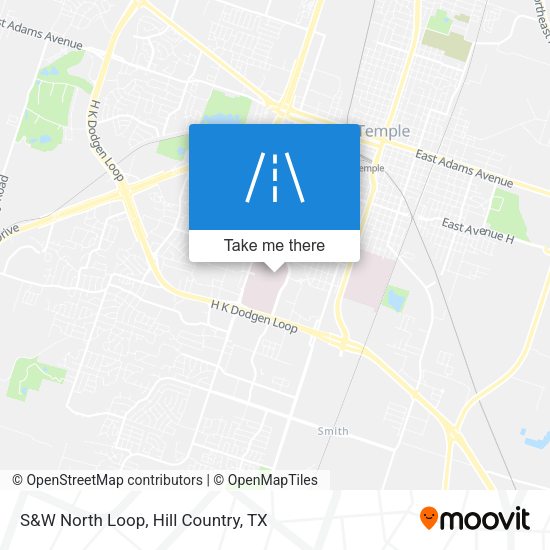 S&W North Loop map