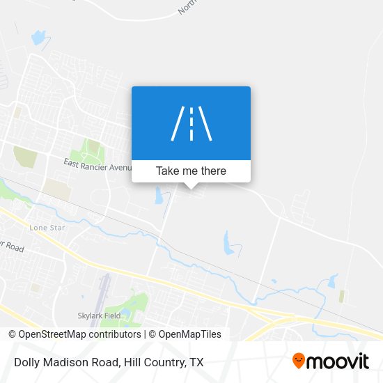 Dolly Madison Road map
