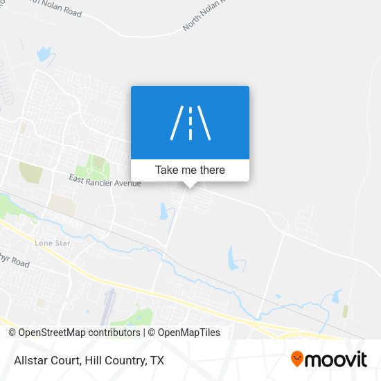 Allstar Court map