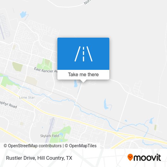 Rustler Drive map