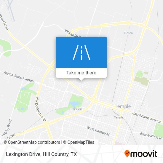 Lexington Drive map