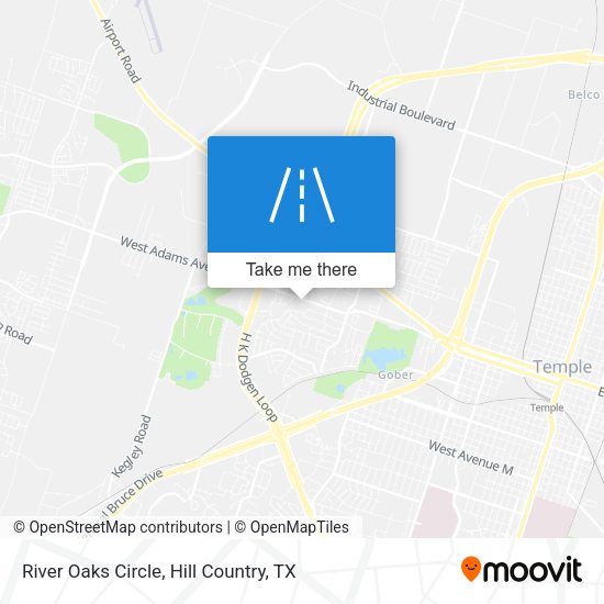 Mapa de River Oaks Circle