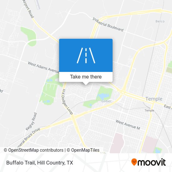 Mapa de Buffalo Trail