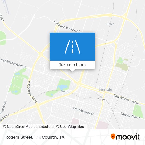 Rogers Street map