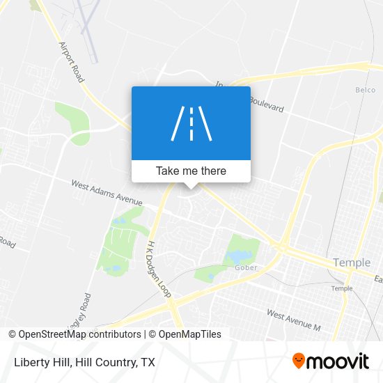 Mapa de Liberty Hill